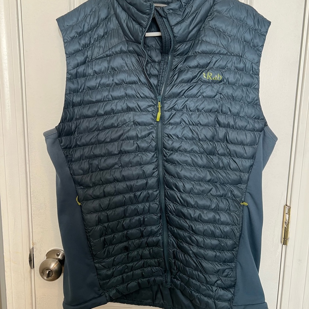 Rab Men's Blue Quilted Vest - Picture 2 of 7